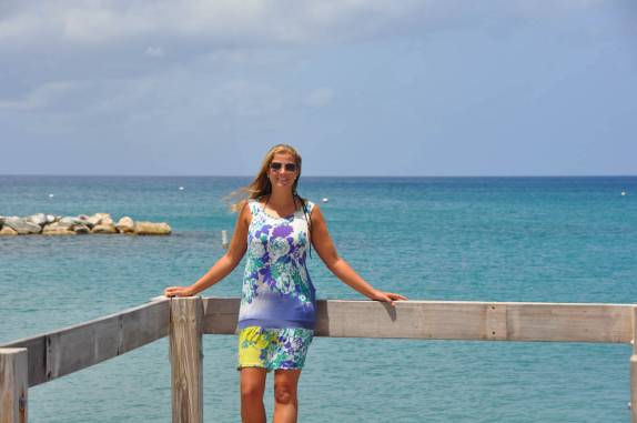 Pinney Beach, em Nevis - Caribe